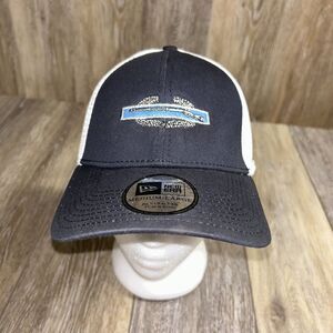 Cobra Gray Blue Rifle Mesh Back Adjustable Baseball Cap New Era Medium/Large